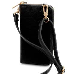 Leather Wallet/phone Holder With Strap