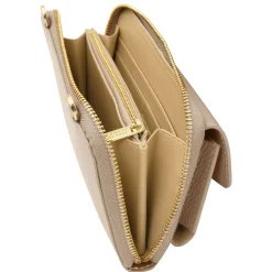 Leather Wallet/phone Holder With Strap