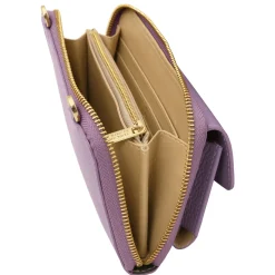 Leather Wallet/phone Holder With Strap