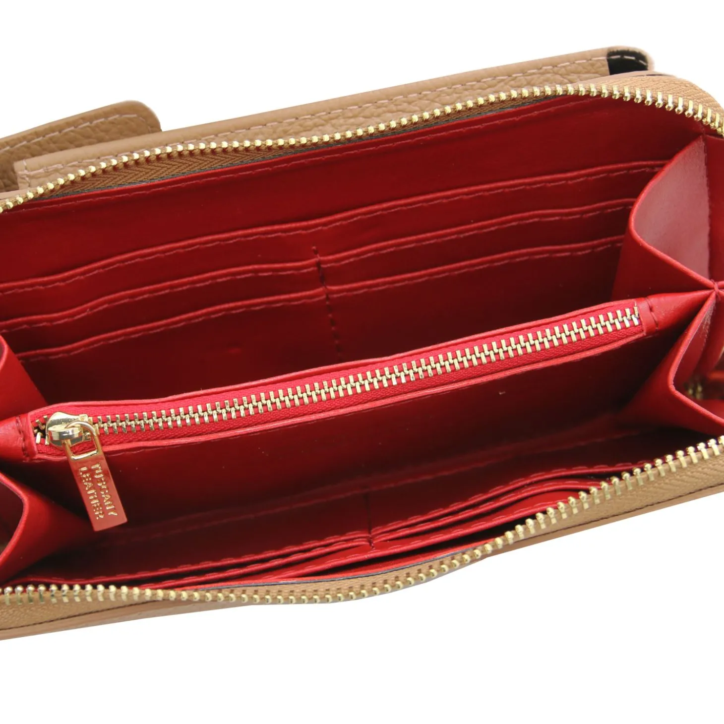 Leather Wallet/phone Holder With Strap