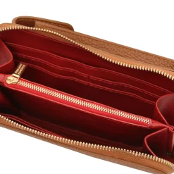 Leather Wallet/phone Holder With Strap