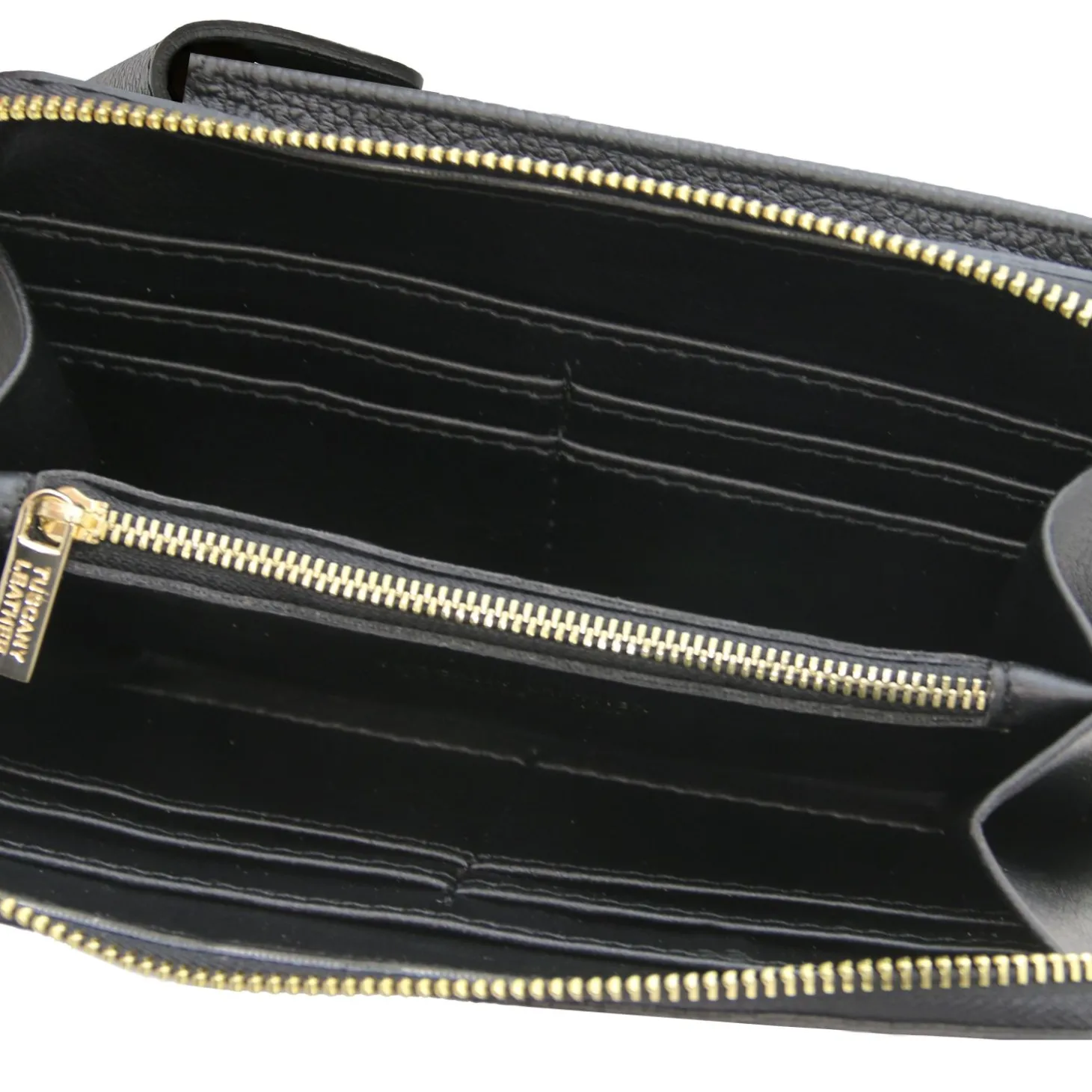 Leather Wallet/phone Holder With Strap