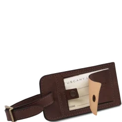 Matte Leather Luggage tag