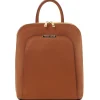 Saffiano Leather Backpack for Women