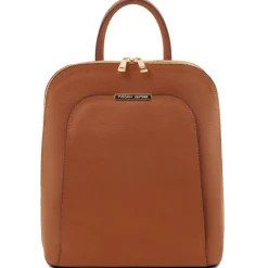 Saffiano Leather Backpack for Women