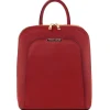 Saffiano Leather Backpack for Women