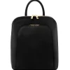 Saffiano Leather Backpack for Women