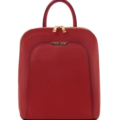 Saffiano Leather Backpack for Women