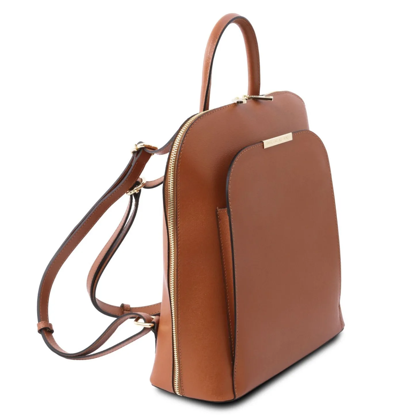 Saffiano Leather Backpack for Women