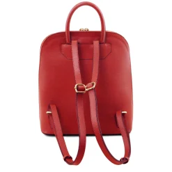 Saffiano Leather Backpack for Women