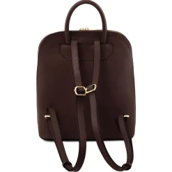 Saffiano Leather Backpack for Women