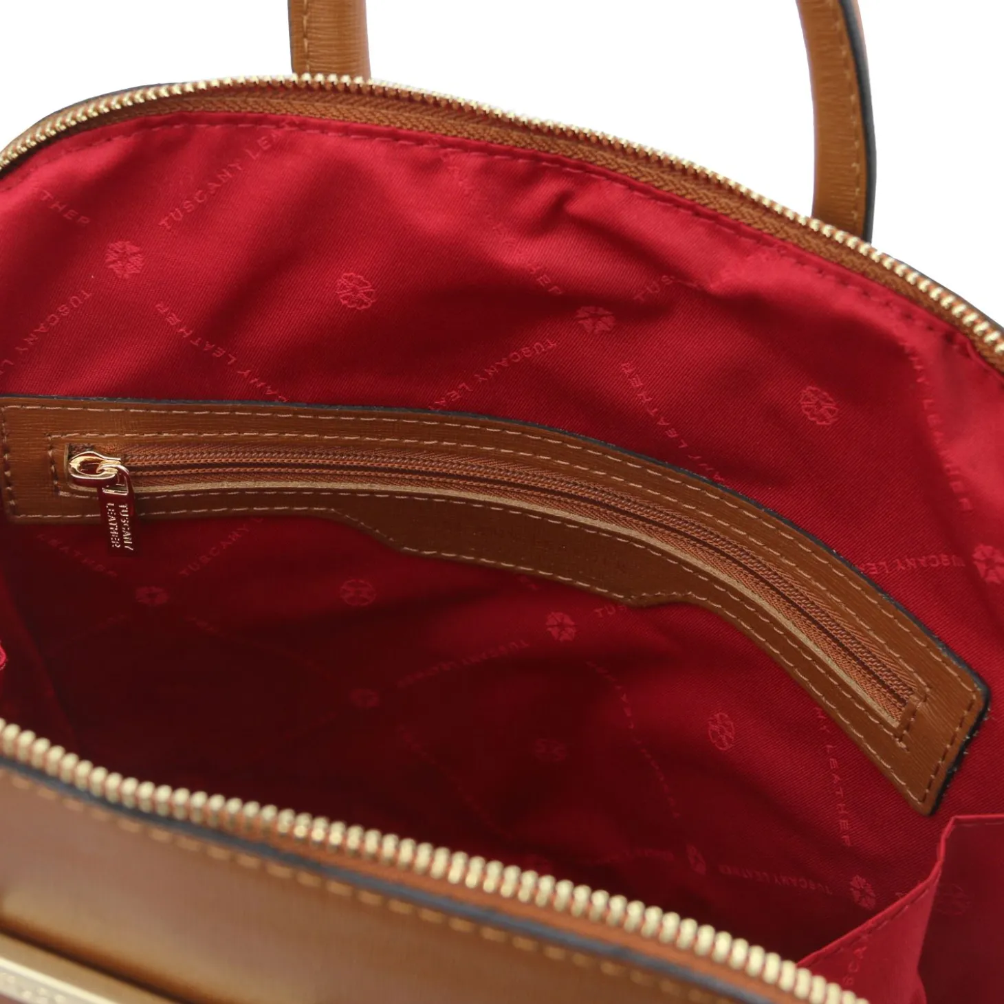 Saffiano Leather Backpack for Women