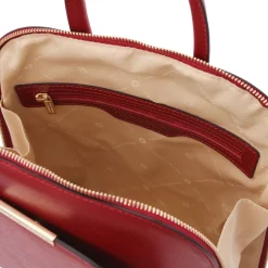 Saffiano Leather Backpack for Women