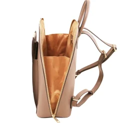 Saffiano Leather Backpack for Women