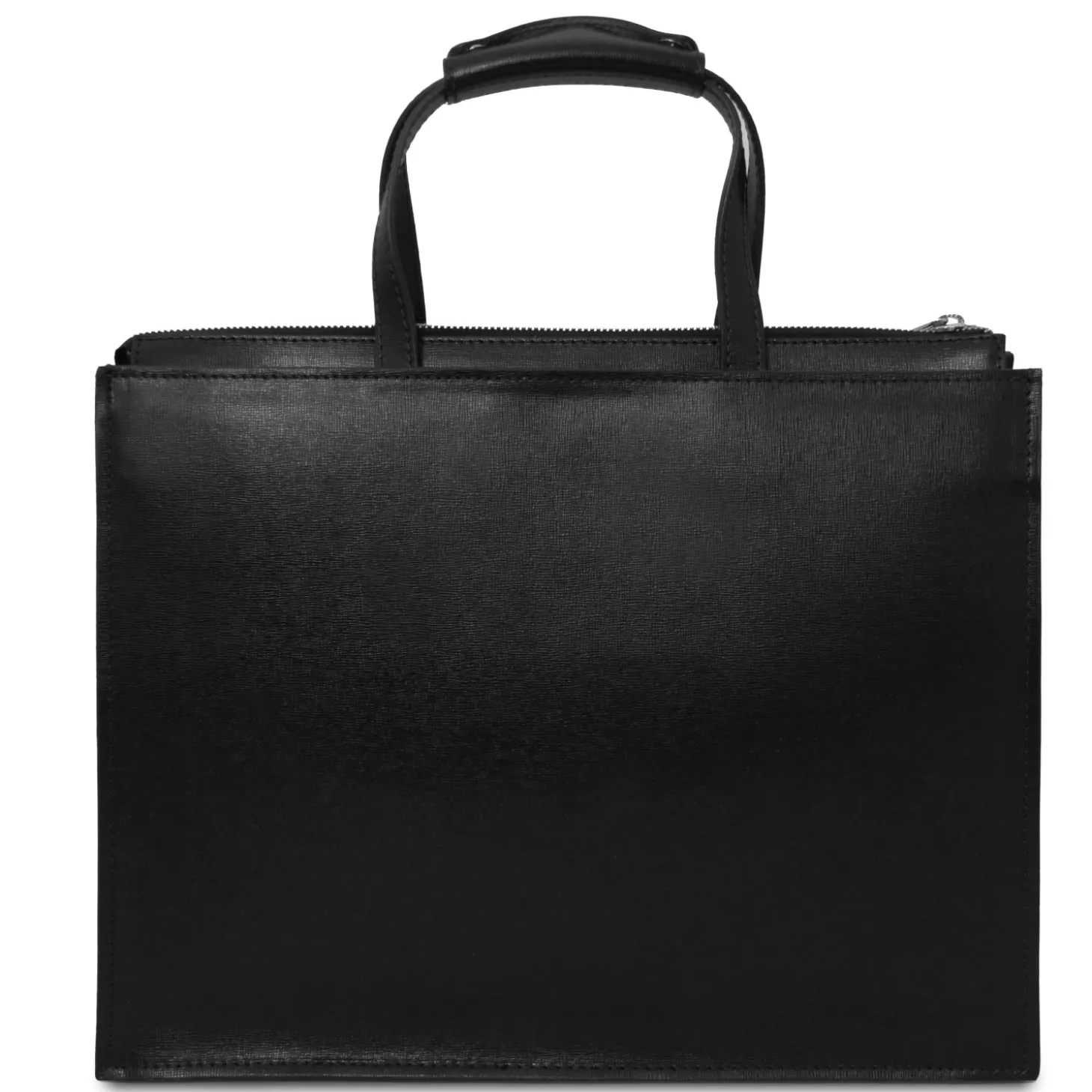 Saffiano Leather Briefcase 3 Compartments for Women