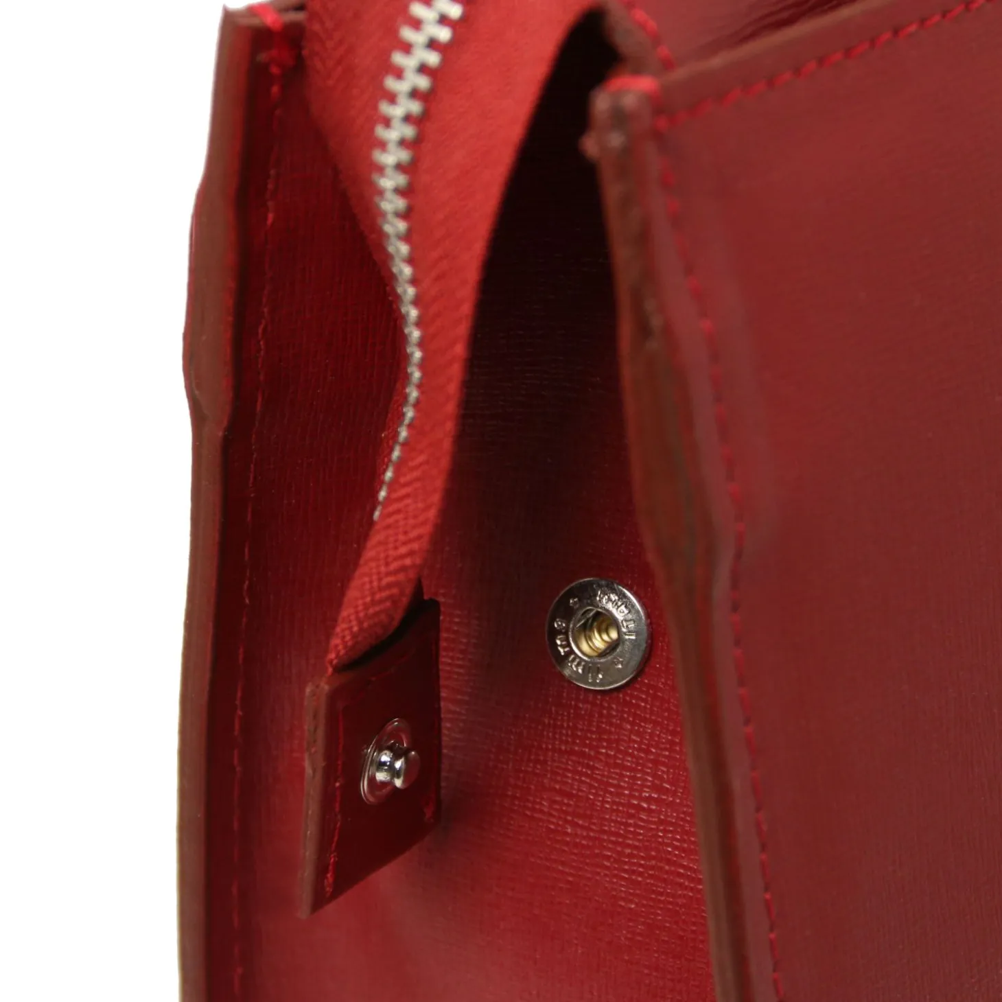 Saffiano Leather Briefcase 3 Compartments for Women