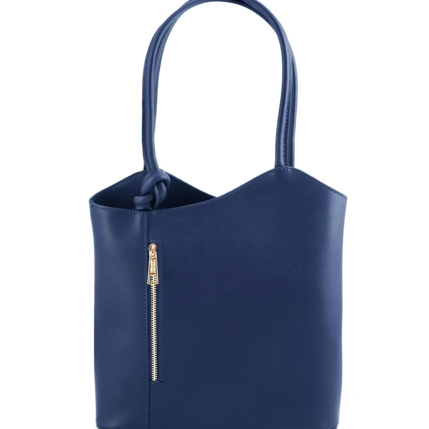 Saffiano Leather Convertible Backpack Shoulderbag