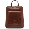 Small Leather Backpack for Women