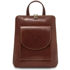 Small Leather Backpack for Women