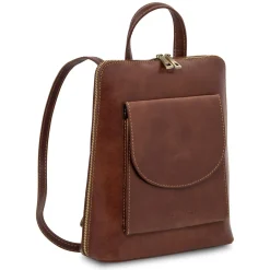 Small Leather Backpack for Women
