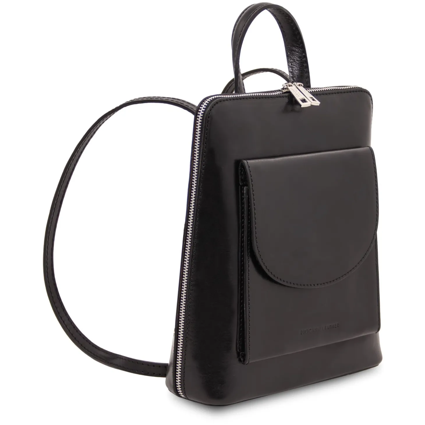 Small Leather Backpack for Women