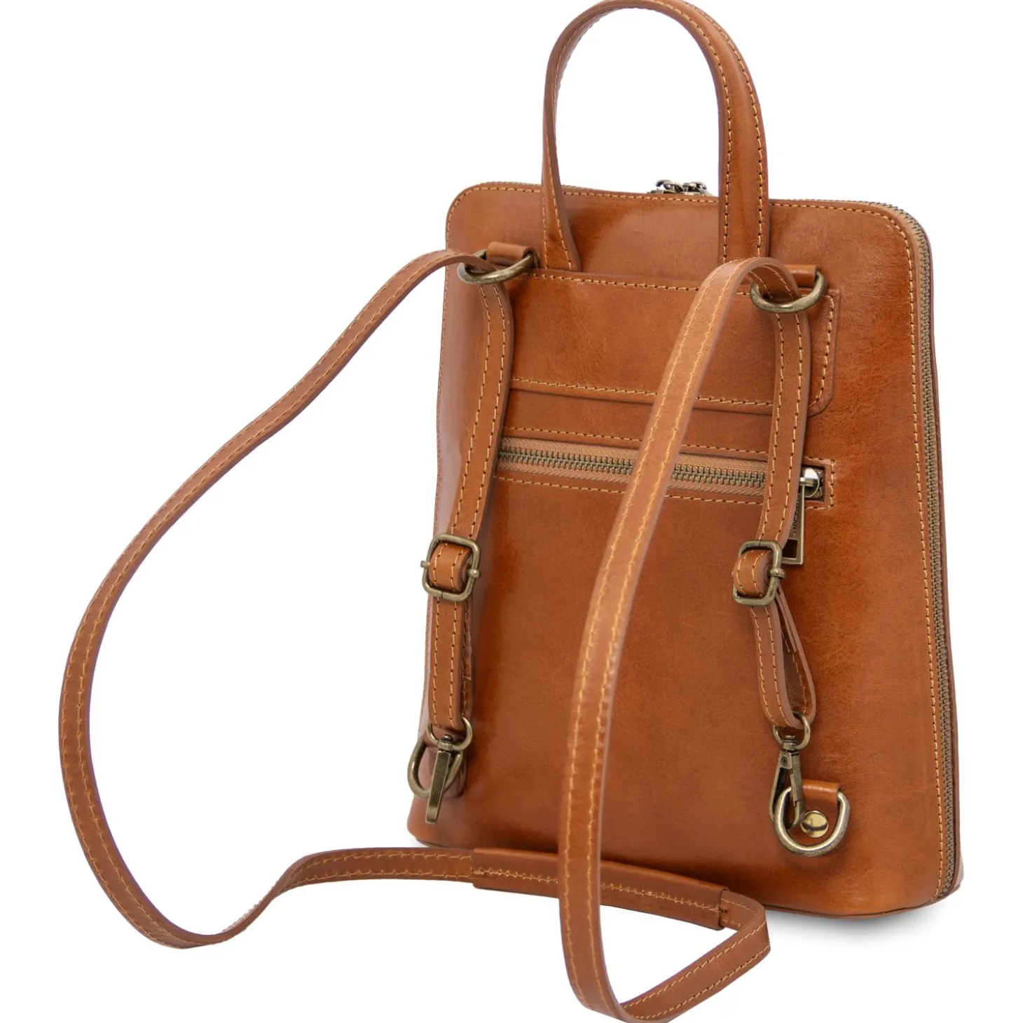 Small Leather Backpack for Women