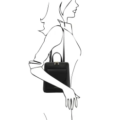 Small Leather Backpack for Women