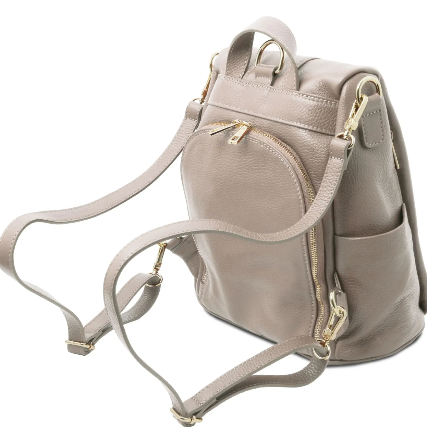 Soft Leather Backpack