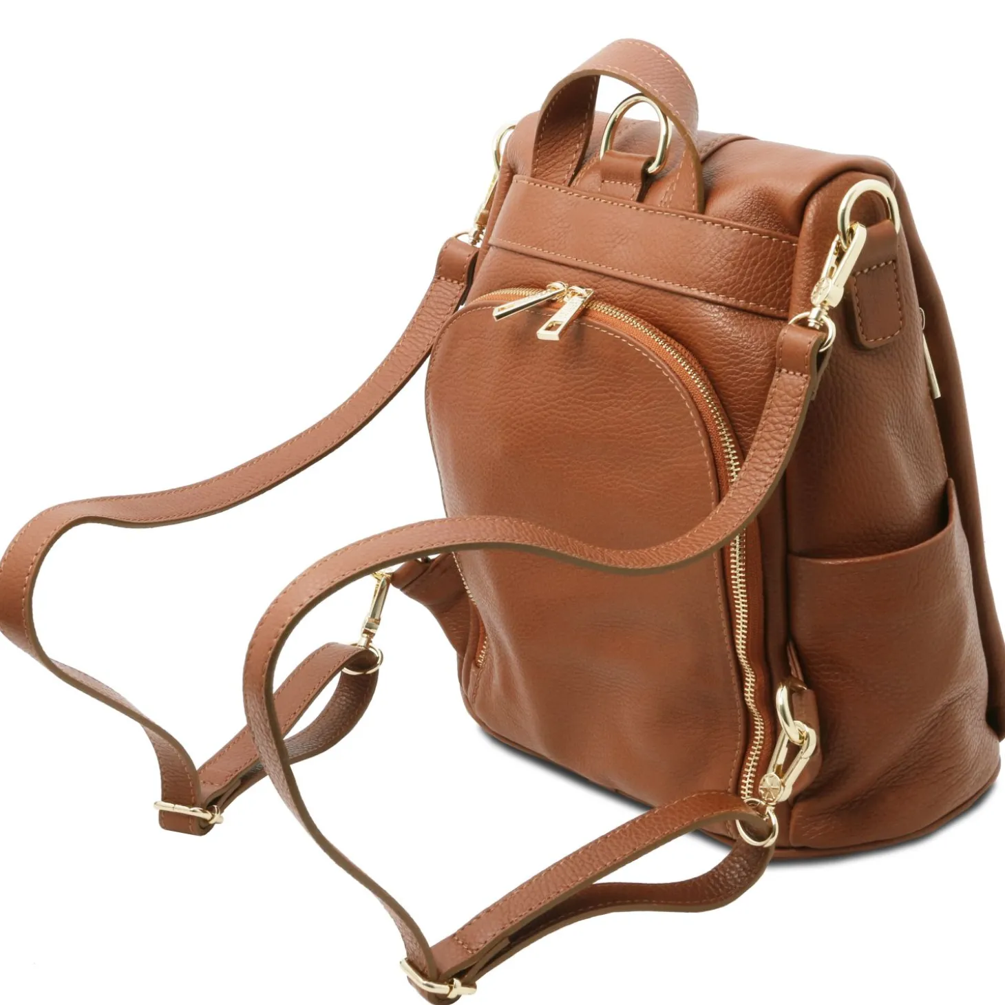 Soft Leather Backpack