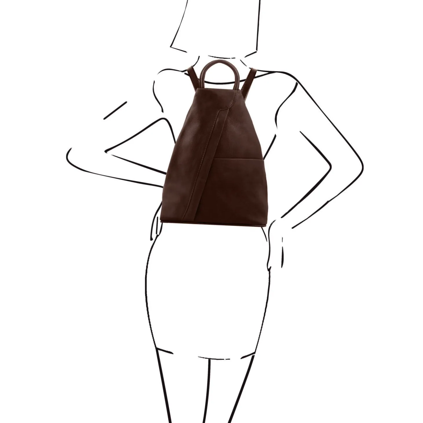 Soft Leather Backpack