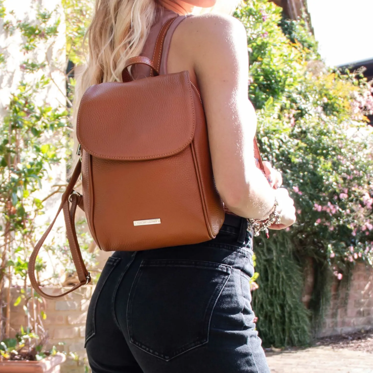 Soft Leather Backpack