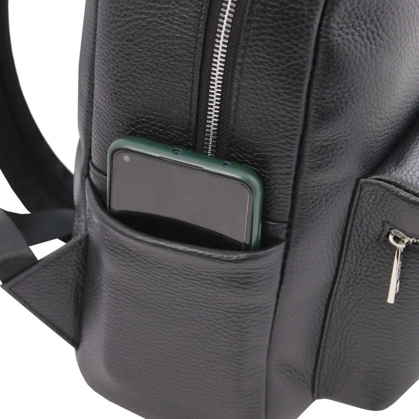 Soft Leather Backpack