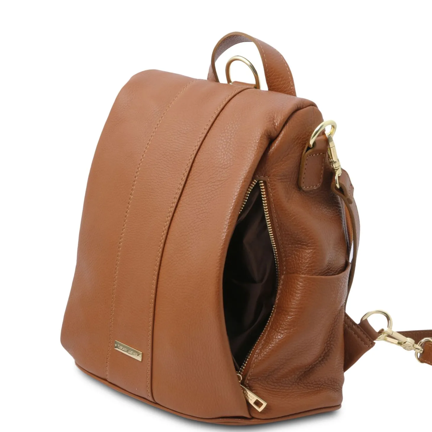 Soft Leather Backpack