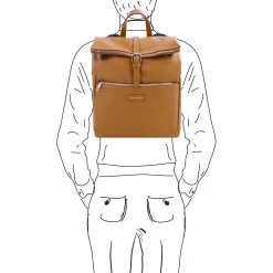 Soft Leather Backpack