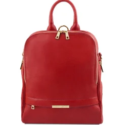 Soft Leather Backpack for Women