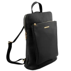 Soft Leather Backpack for Women