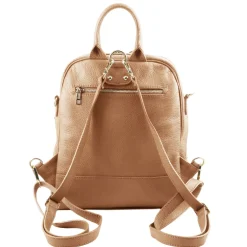 Soft Leather Backpack for Women