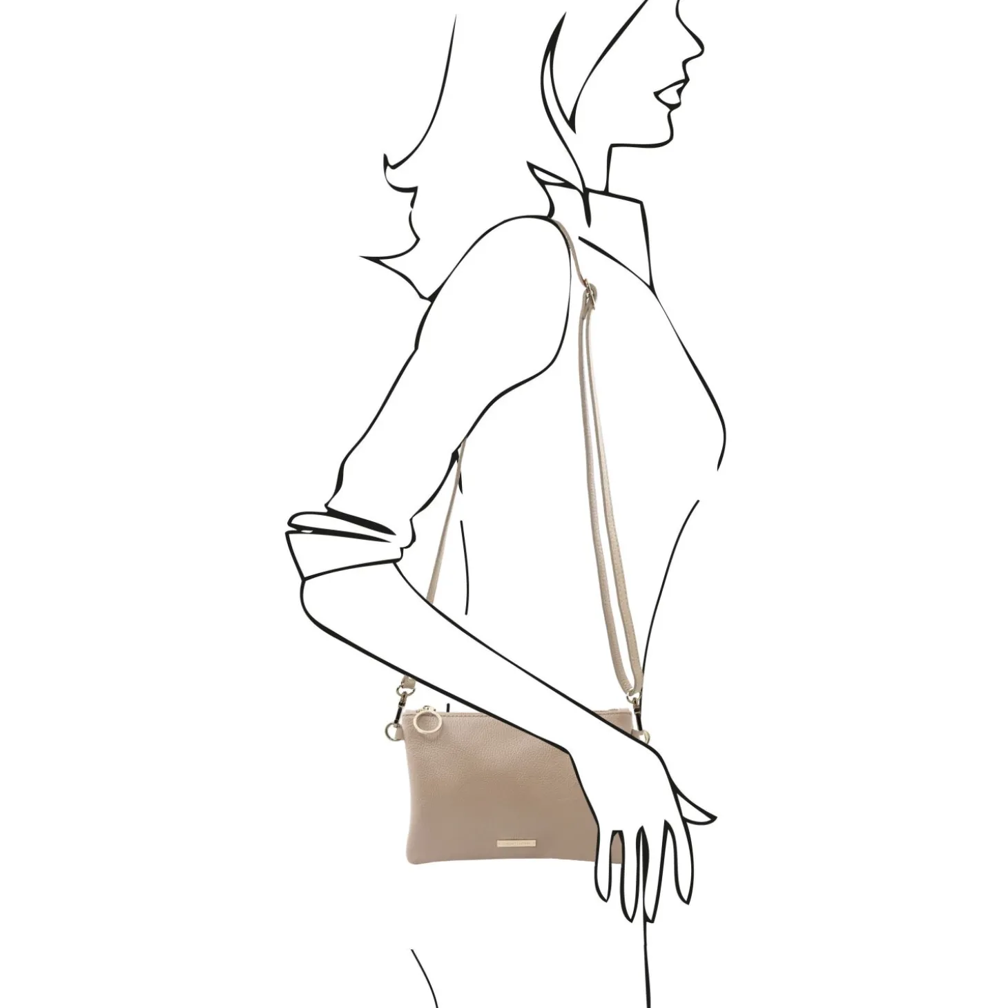 Soft Leather Clutch