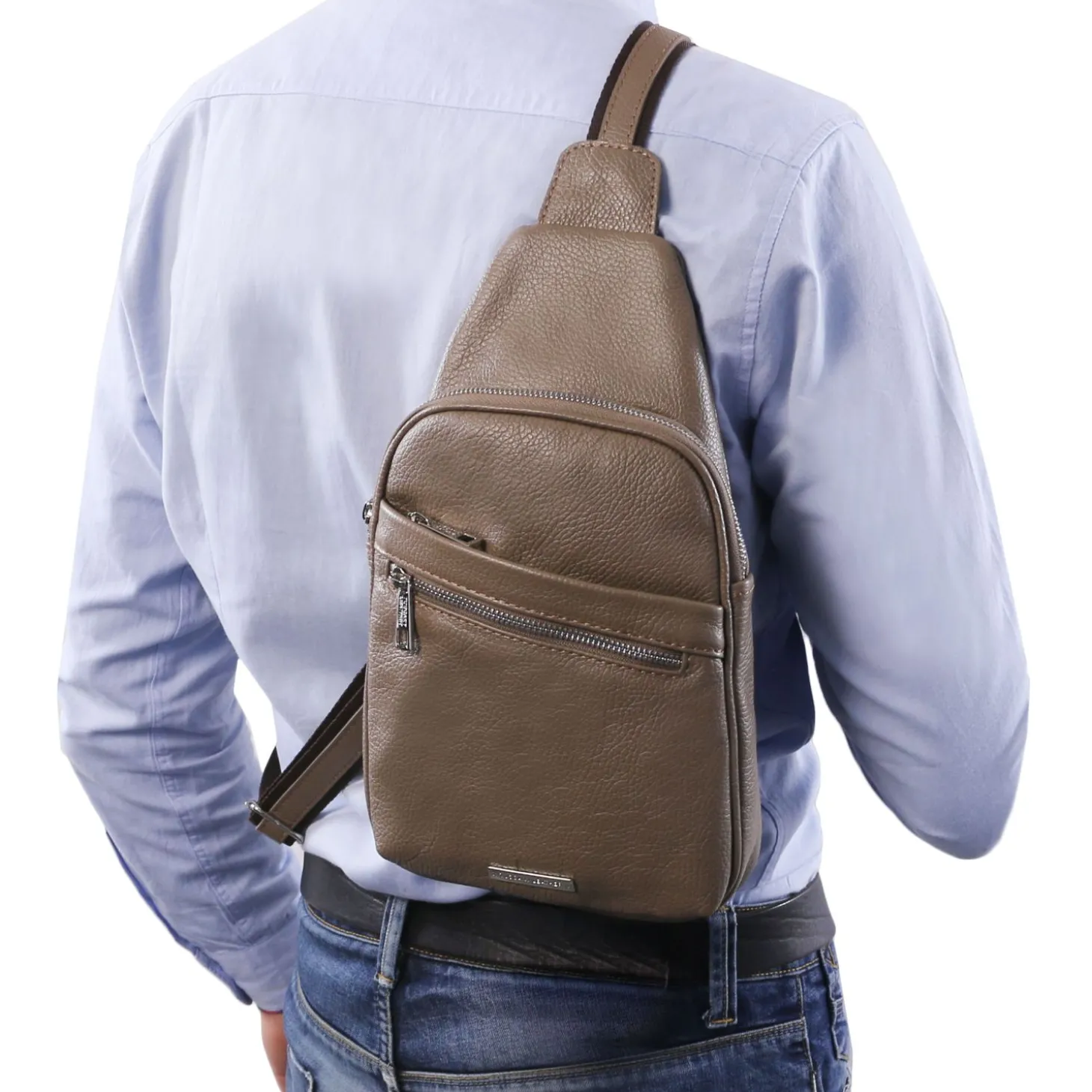 Soft Leather Crossover bag