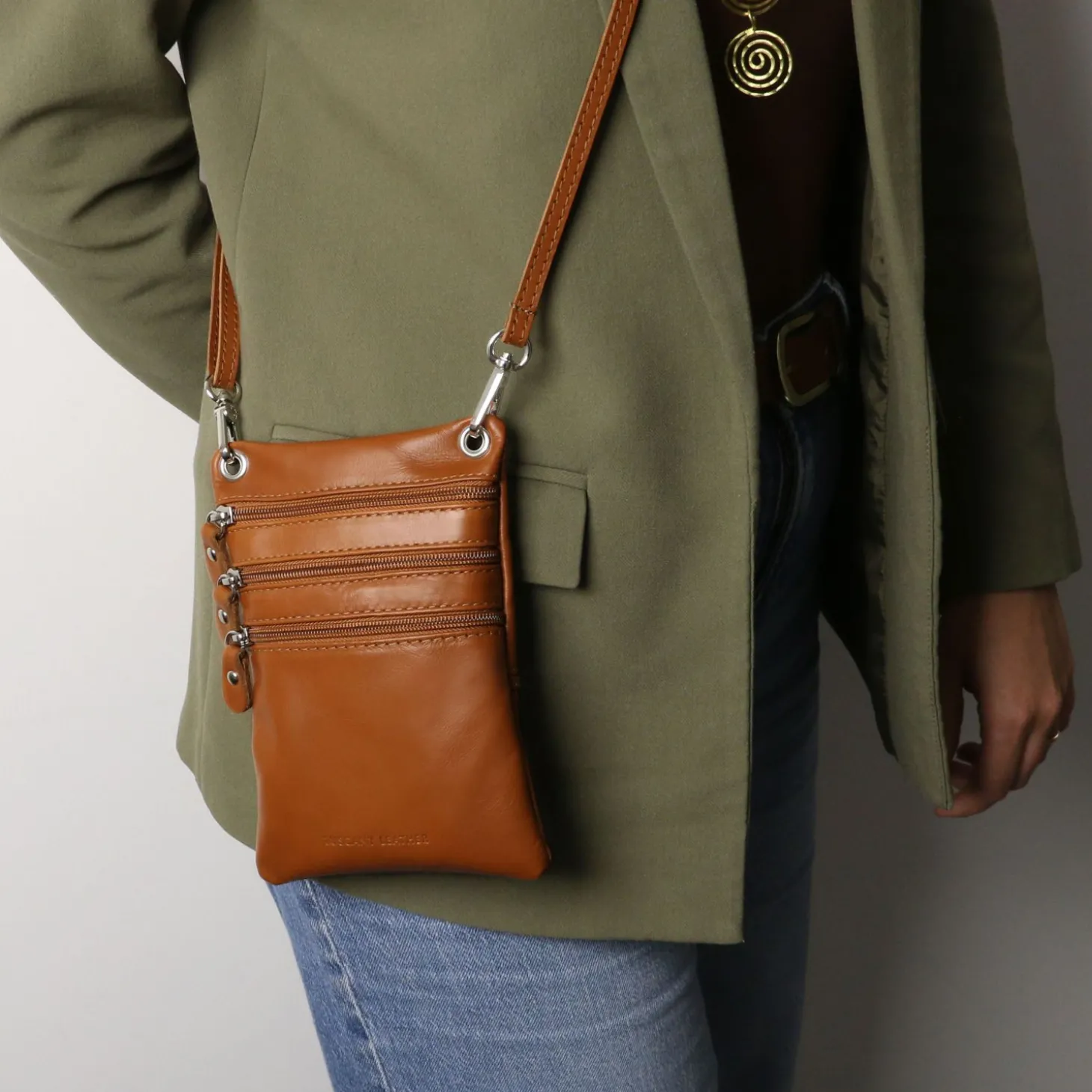 Soft Leather Mini Cross bag