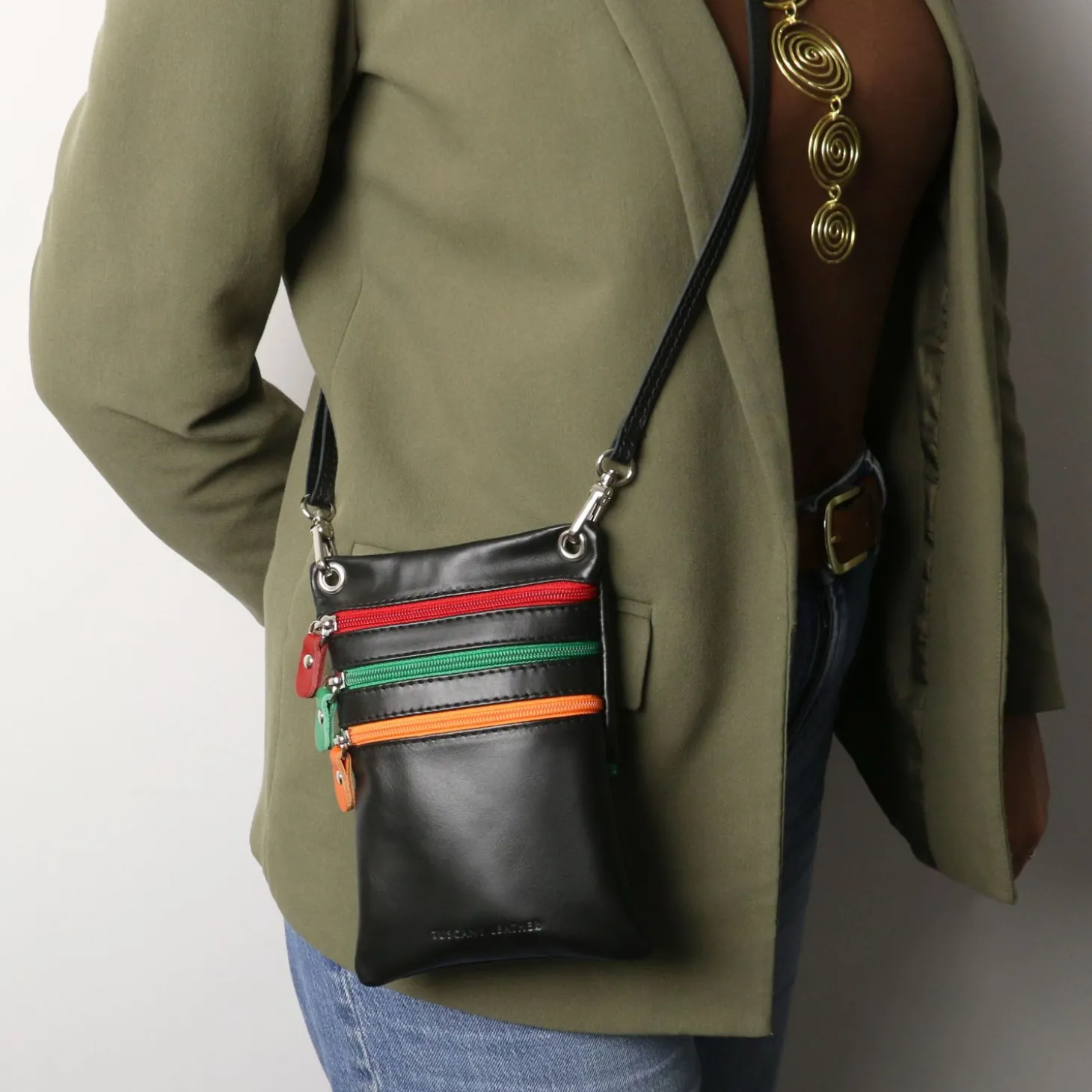 Soft Leather Mini Cross bag