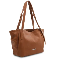 Soft Leather Shopping bag
