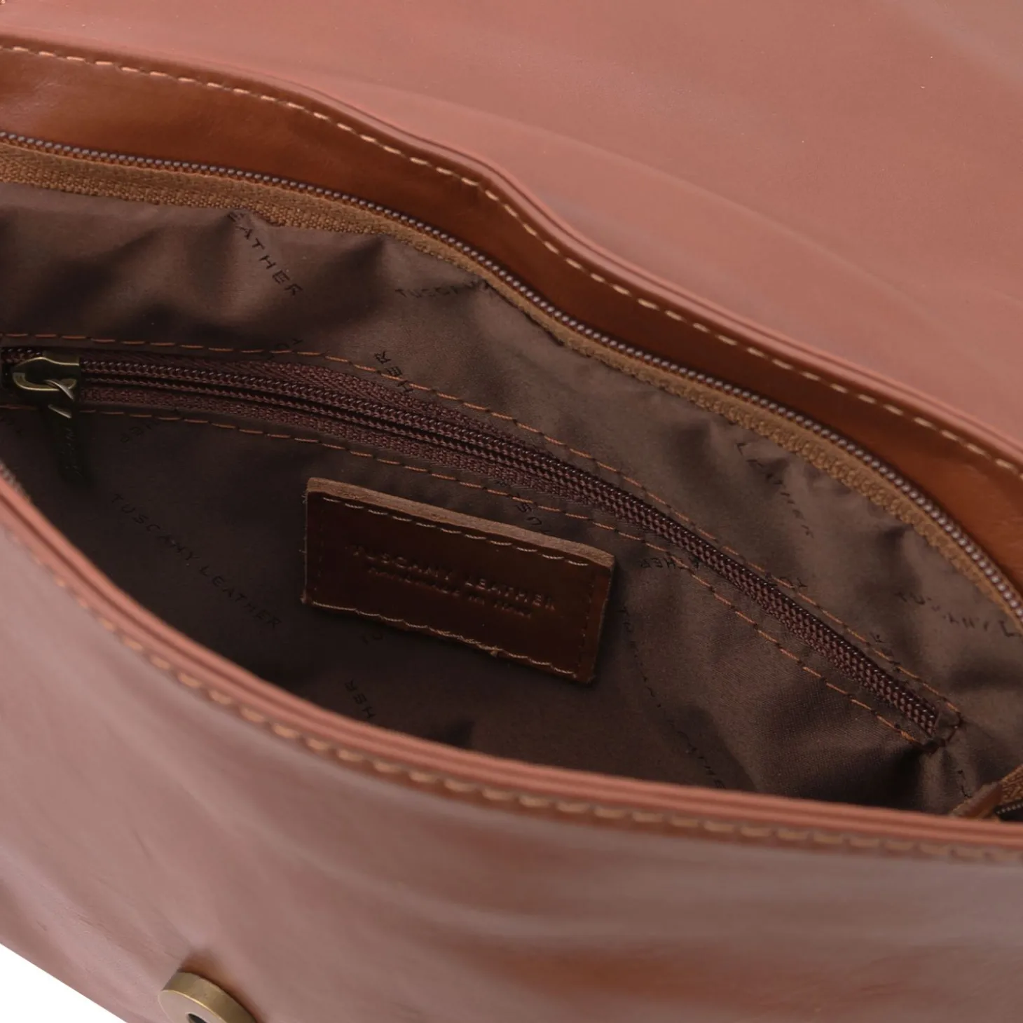 Soft Leather Shoulder bag With Tassel Detail