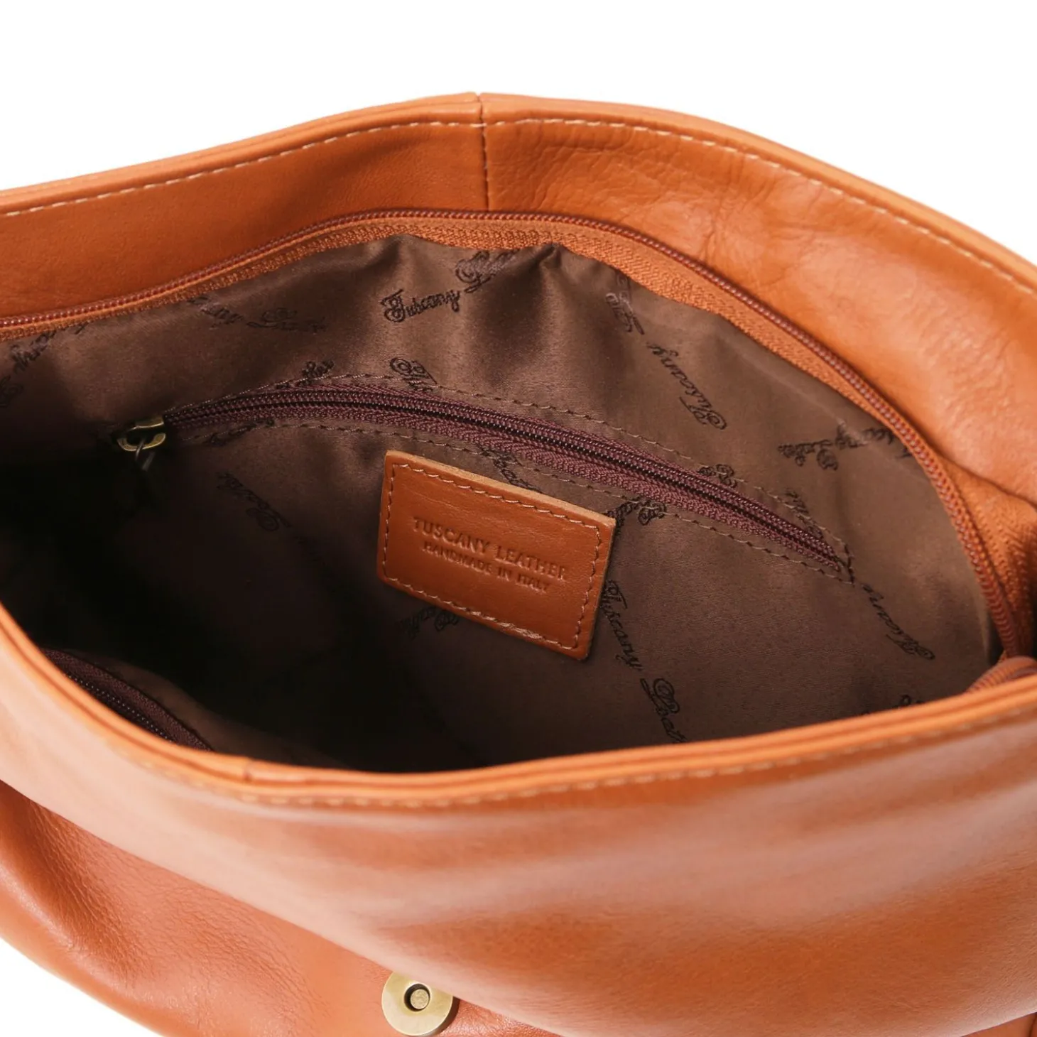 Soft Leather Shoulder bag With Tassel Detail