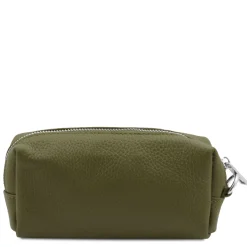 Soft Leather Toiletry Case