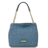 Straw Effect Bucket bag