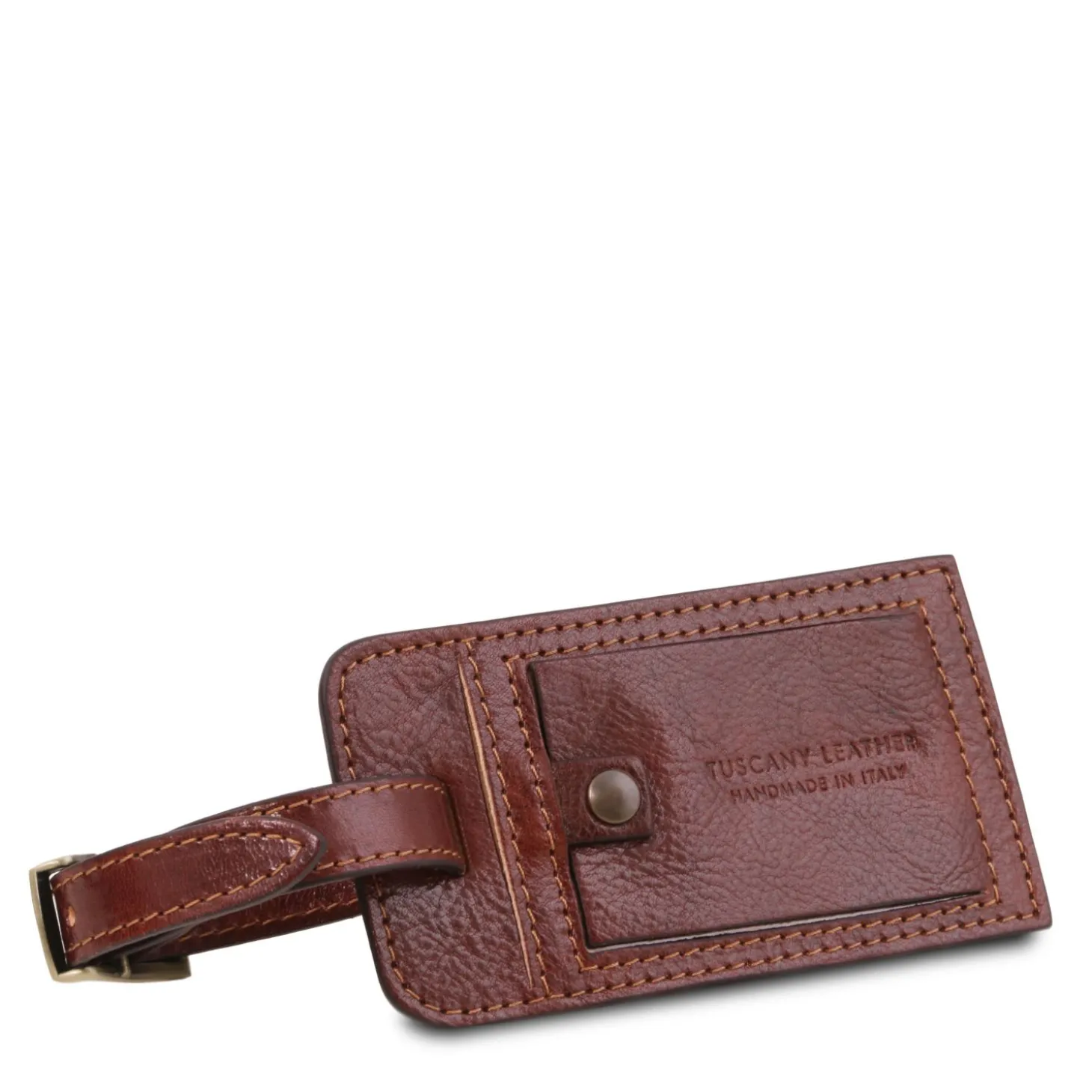 Travel Leather bag With Side Pockets
