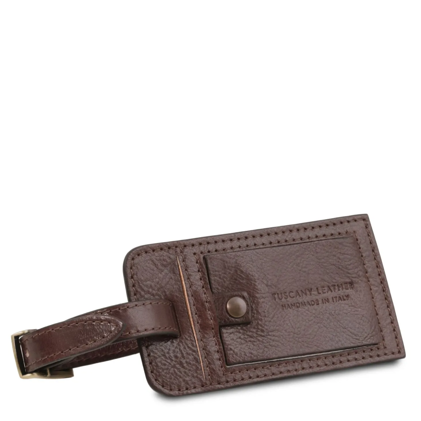 Travel Leather bag With Side Pockets