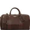 Travel Leather Duffle bag - Large Size