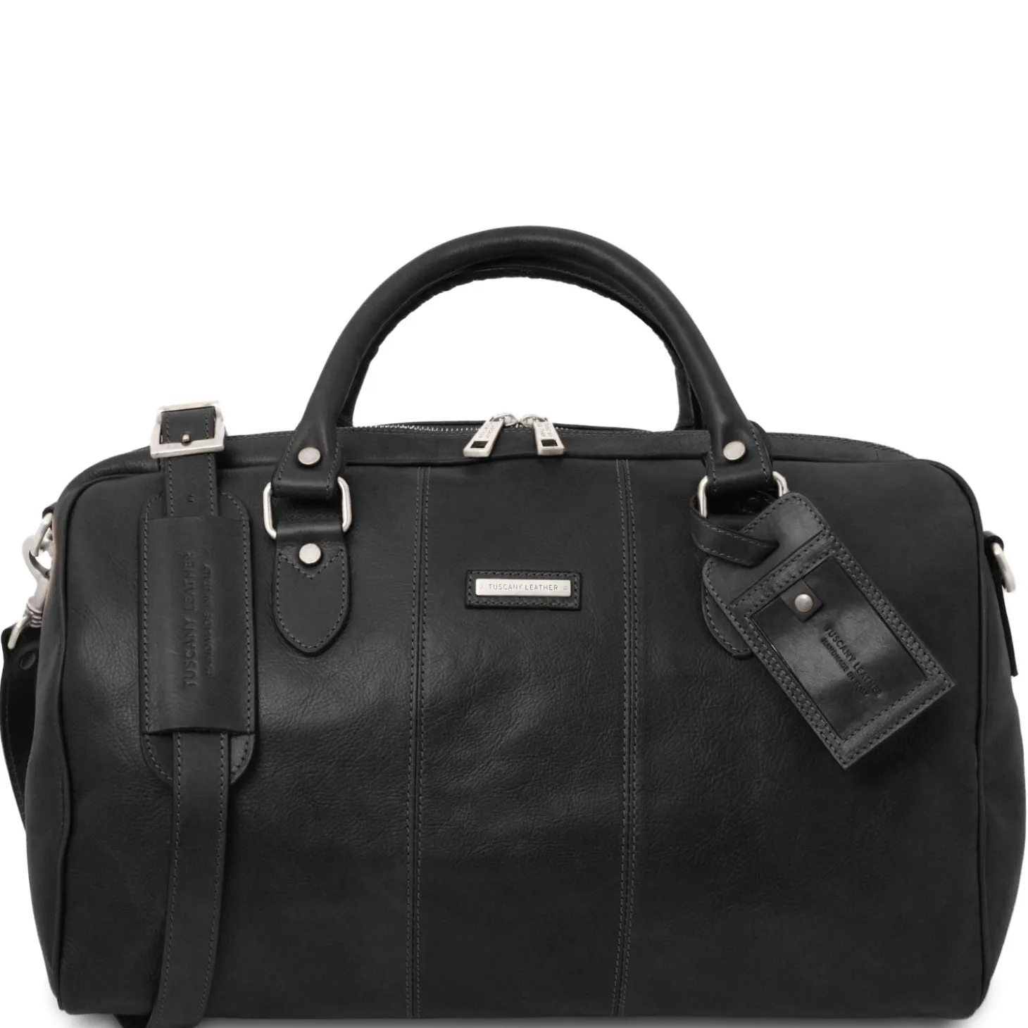 Travel Leather Duffle bag - Small Size